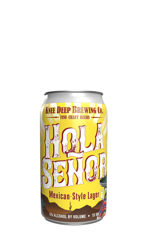 Knee Deep Hola Sensor Lager (355ml)