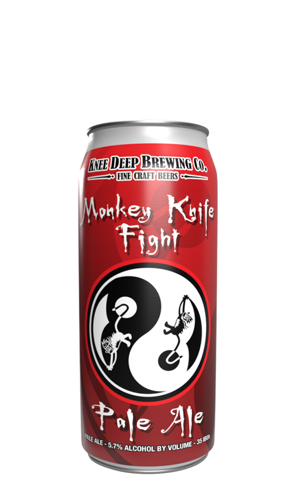 Knee Deep Monkey Knife Fight Pale Ale (473ml)