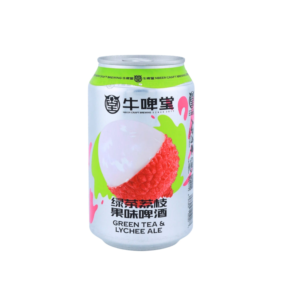 NBeer Green Tea & Lychee Ale 牛啤堂绿茶荔枝艾尔 (330ml)