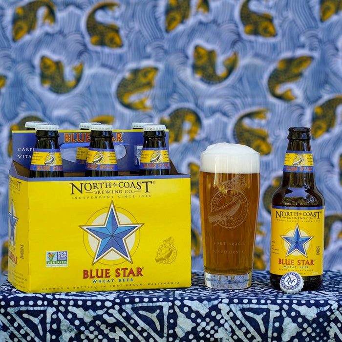 North Coast Blue Star Wheat Beer (355ml)