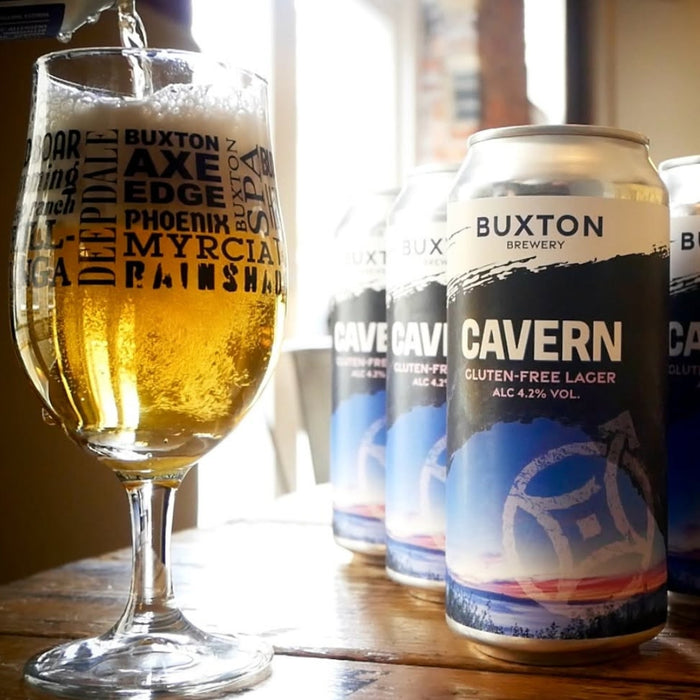 Buxton Cavern Lager (440ml)