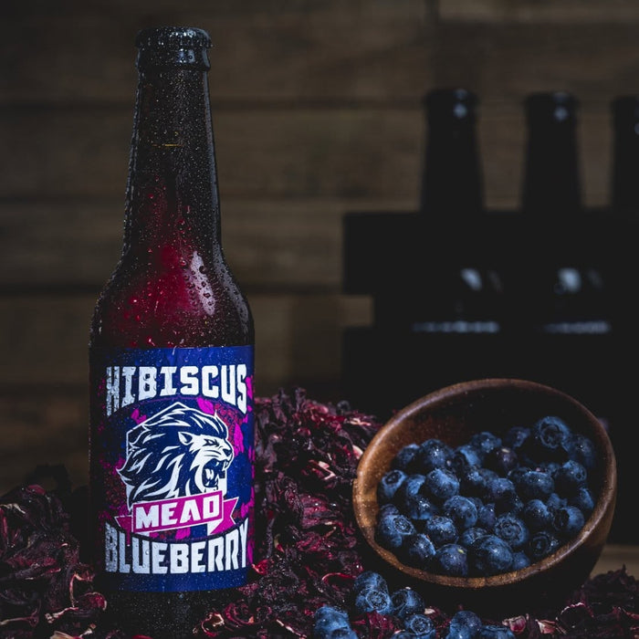 Lion City Meadery Hibiscus Blueberry Mead (330ml)