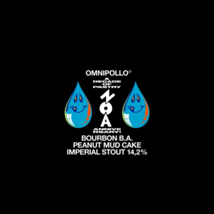Omnipollo A Decade of Pastry - Noa Anniversary Peanut Mud Cake Imperial Stout (330ml)