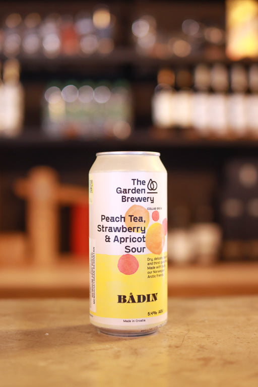 The Garden Peach Tea, Strawberry and Apricot Sour (Badin collab) (440ml)