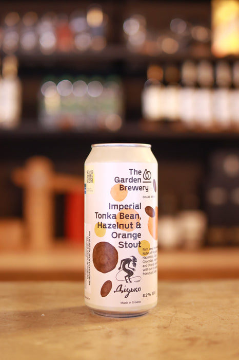 The Garden Imperial Tonka Bean, Hazelnut and Orange Stout (Didko collab) (440ml)