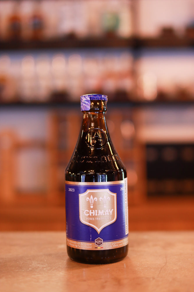 Chimay Blue Abbey Quadrupel (330ml) — Farmer's Bar