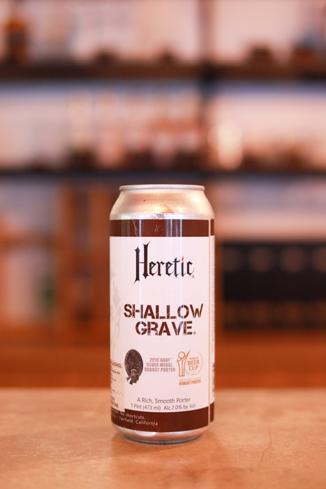 Heretic Shallow Grave Porter (473ml)(CAN)