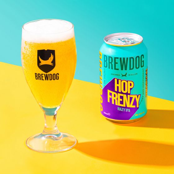 BrewDog Hop Frenzy Hazy IPA (CAN) (330ml)