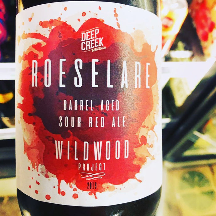 Deep Creek Roeselare Barrel Aged Red Sour Ale Wildwood Project (750ml)