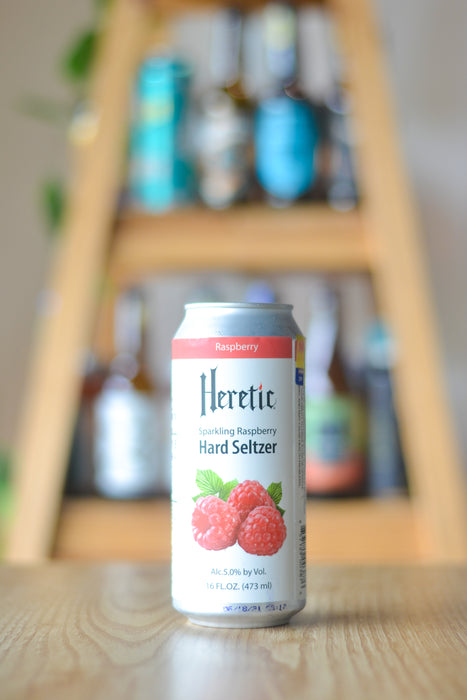 Heretic Hard Seltzer Raspberry (473ml)