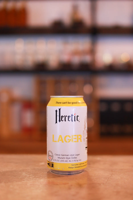 Heretic Lager Classic German-style Munich Helles (355ml)