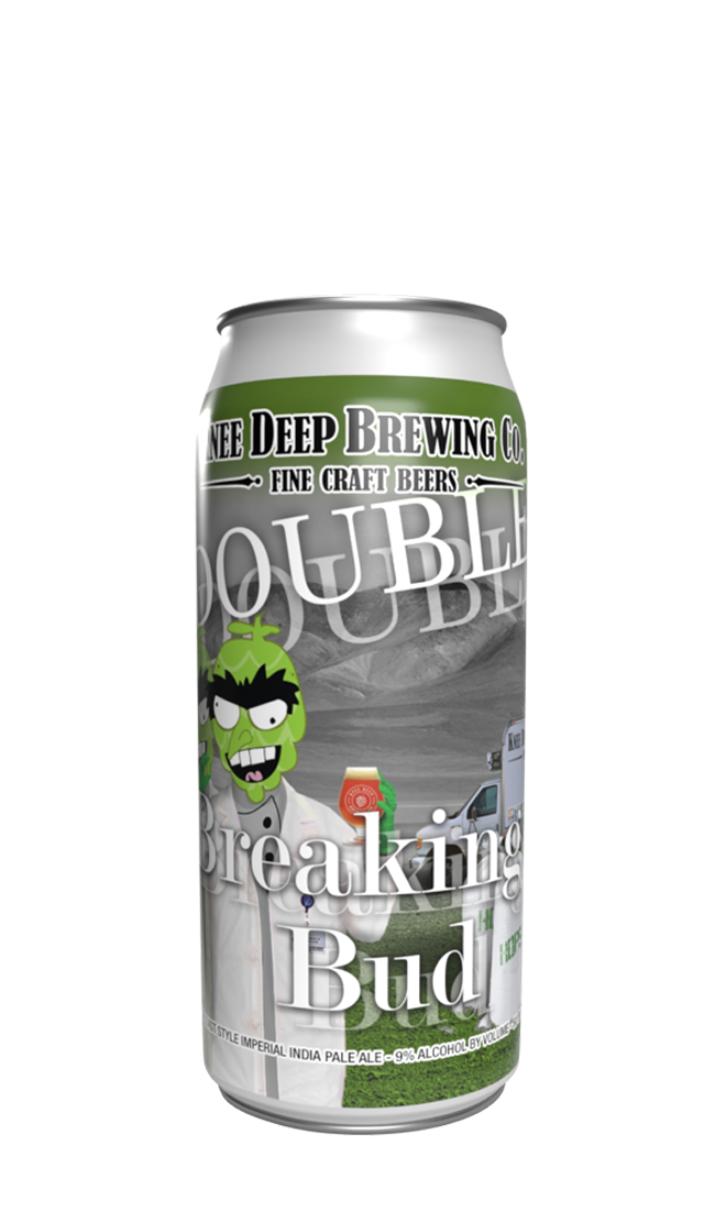 Knee Deep Double Breaking Bud Double IPA (473ml)