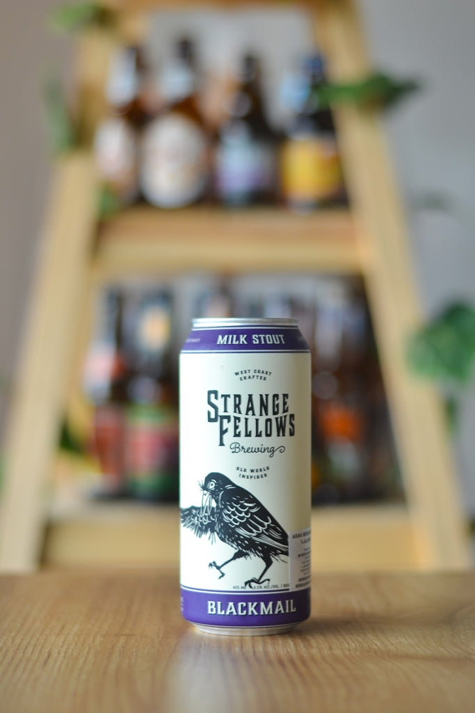 Strange Fellows Blackmail Milk Stout (473ml)