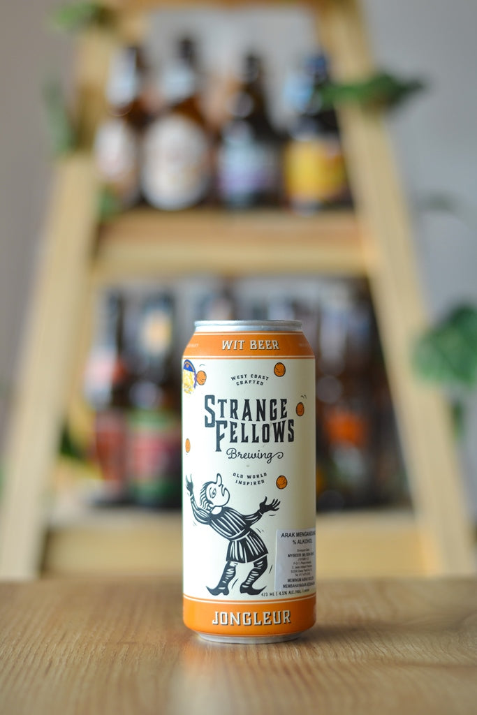 Strange Fellows Jongleur Belgian Wit (473ml)