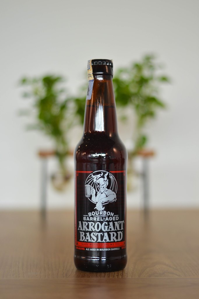 Arrogant Bastard Ale - Bourbon Barrel