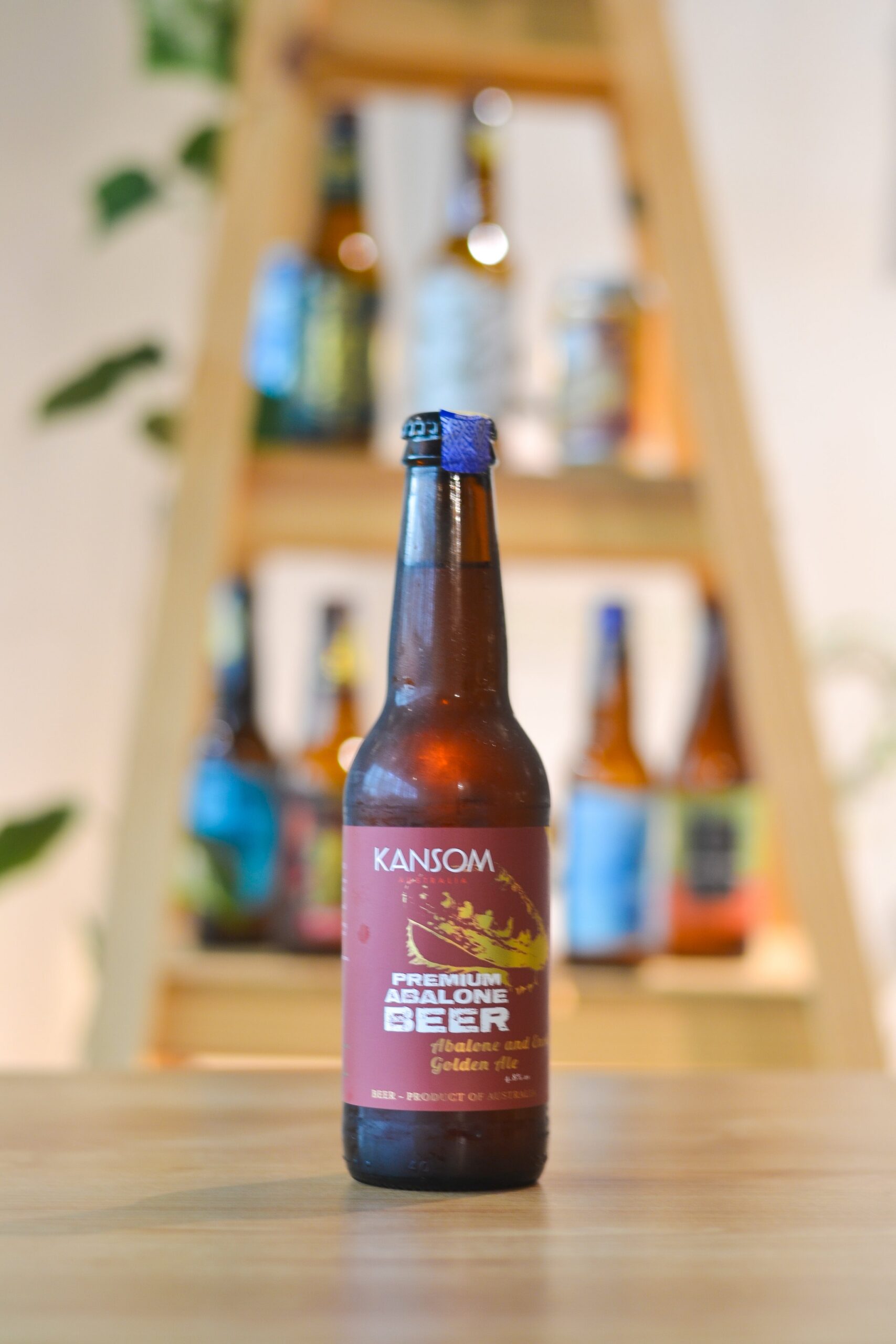 Kansom Abalone And Enoki Golden Ale (BTL) (330ml)