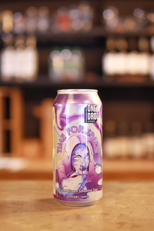 One Drop Time For Space Fruited Cream Smoothie Sour (440ml)