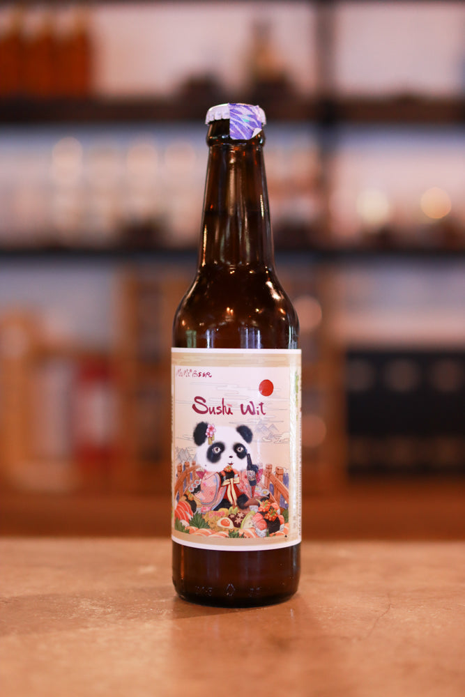 Honey Panda's Greetings MiMi Beer Sushi Wit 蜜蜜®啤 壽司啤酒 (330ml)